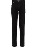 mid-rise slim-leg jeans