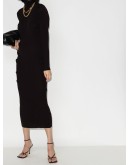merino wool rollneck dress