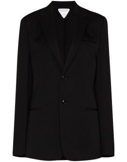 single-breasted blazer jacket