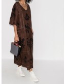 Carnation kaftan dress