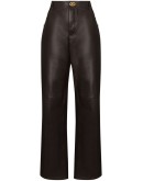 straight leg trousers