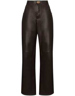 straight leg trousers
