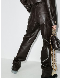 straight leg trousers