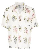 rose-print shirt
