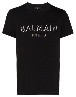 3D logo-print T-shirt