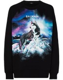 Husky logo-print sweatshirt