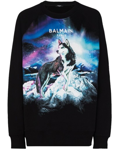 Husky logo-print sweatshirt