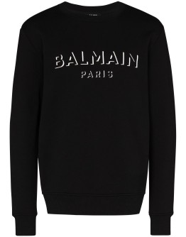 3D effect logo sweatshirt
