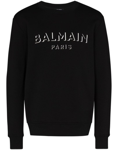 3D effect logo sweatshirt