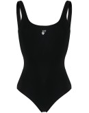 core logo print swimsuit