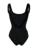 core logo print swimsuit