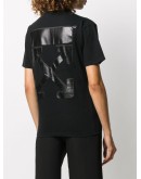 Arrows motif crew-neck T-shirt