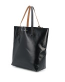 heart print tote bag