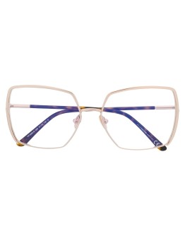two-tone square glasses