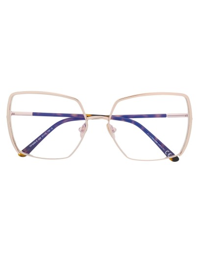two-tone square glasses