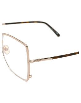 two-tone square glasses