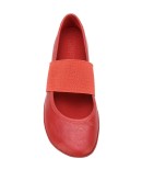 elasticated strap ballerina shoes