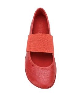 elasticated strap ballerina shoes