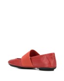 elasticated strap ballerina shoes