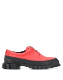 Pix color-block lace-up shoes