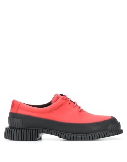 Pix color-block lace-up shoes