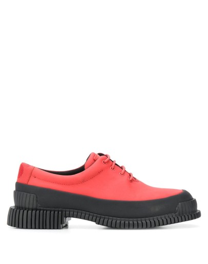 Pix color-block lace-up shoes