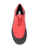Pix color-block lace-up shoes