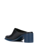 Meda 60mm two-tone mules 