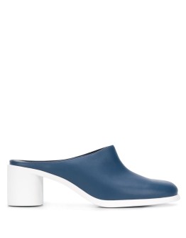 Meda 60mm two-tone mules