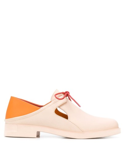 TWS colour-block loafers