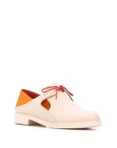 TWS colour-block loafers