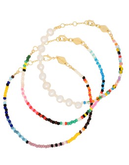 Baja and Alaia beaded bracelet set 