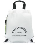 Rue St Guillaume tennis flat backpack