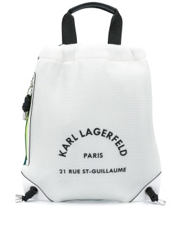 Rue St Guillaume tennis flat backpack