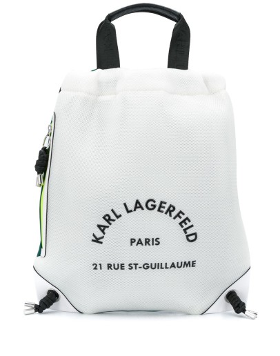Rue St Guillaume tennis flat backpack