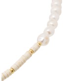 Nomad pearl-beaded necklace