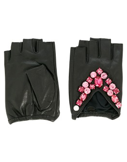 K/Ikonik fingerless gloves