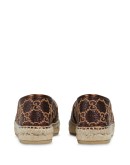 logo-print metallic espadrilles