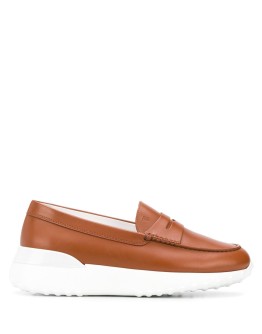 leather loafers