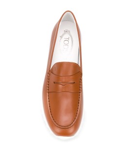 leather loafers