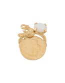 I Play mother of pearl ring