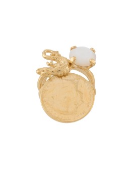 I Play mother of pearl ring