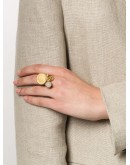 I Play mother of pearl ring