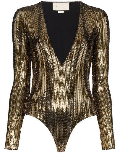  sequinned bodysuit