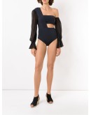 one shoulder bodysuit