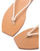 thong-strap slip-on sandals