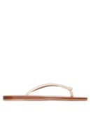 thong-strap slip-on sandals