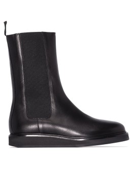 Chelsea mid-calf boots