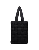 Intrecciato quilted tote bag