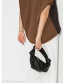 mini leather tote bag
